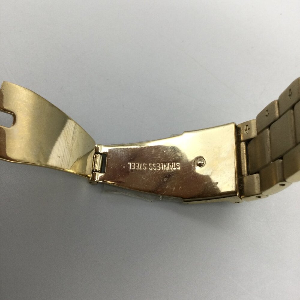 Coach Brand Watch Women 36mm Gold Tone Glitter Dial Logo New Battery 7.25" - Picture 10 of 13